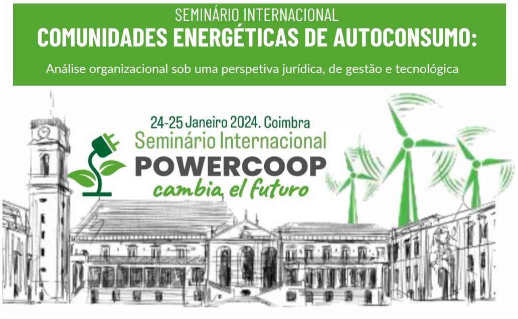 Seminário Internacional POWERCOOP muda o futuro – 24 e 25 janeiro 2024